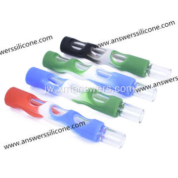 Lembut Mini Silicone Karet Pemegang Rokok Pelindung Lengan